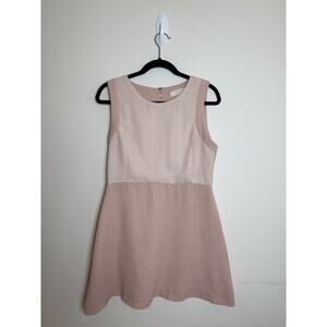 Anthropologie Elodie Women's Fit and Flare Dress Peach Size L
